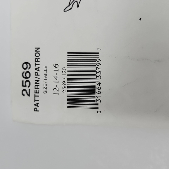 Vogue Vintage Model Dress Pattern 12-14 Uncut - Picture 5 of 5